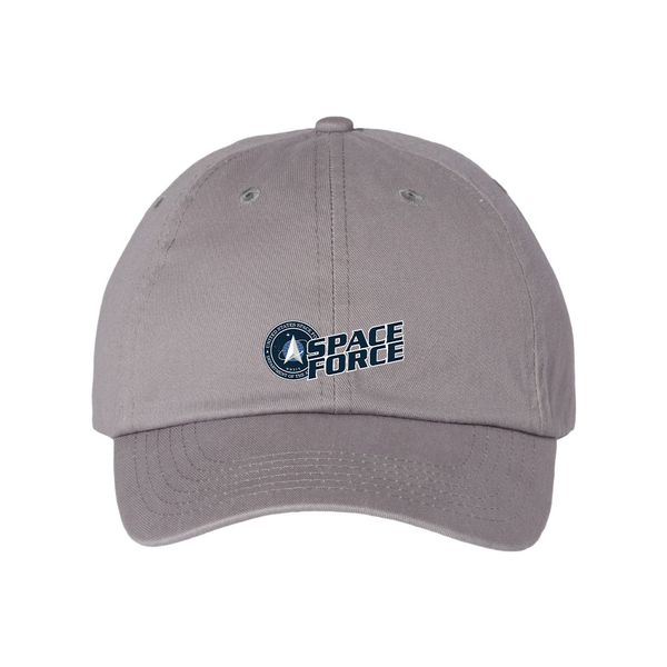 Space Force Valucap Adult Bio-Washed Classic Dad Hat
