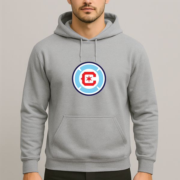 Men's Chicago Fire Soccer Pullover Hoodie