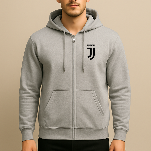 Men's Juventus Soccer Zipper Hoodie