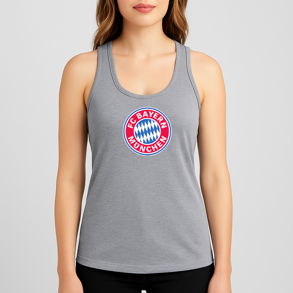 Women's F.C. Bayern Munchen Soccer Racerback Tank Top
