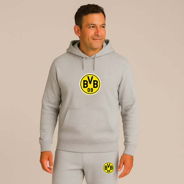 Men's Borussia Dortmund BVB FC Hoodie Joggers Set