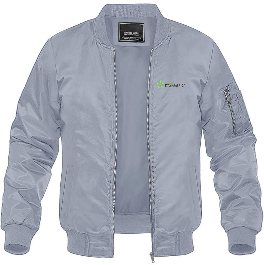 Men's Extended Stay America Lightweight Bomber Jacket