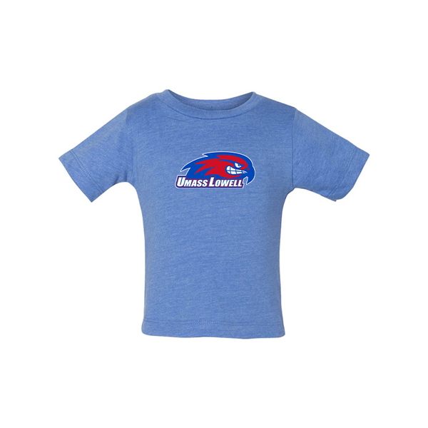 UMass Lowell River Hawks BELLA CANVAS Infant Jersey Tee