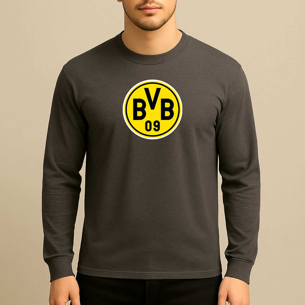 Men's Borussia Dortmund BVB FC Long Sleeve T-Shirt