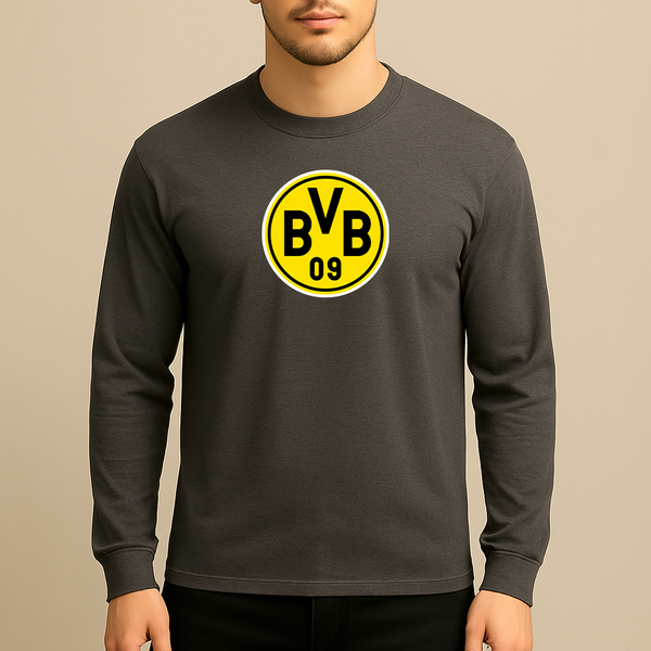 Men's Borussia Dortmund BVB FC Long Sleeve T-Shirt