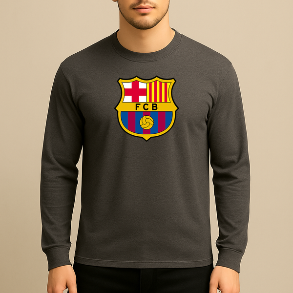 Men's F.C. Barcelona Soccer Long Sleeve T-Shirt