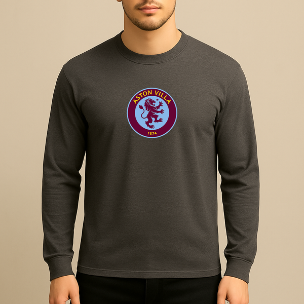Men's Aston Villa FC Long Sleeve T-Shirt