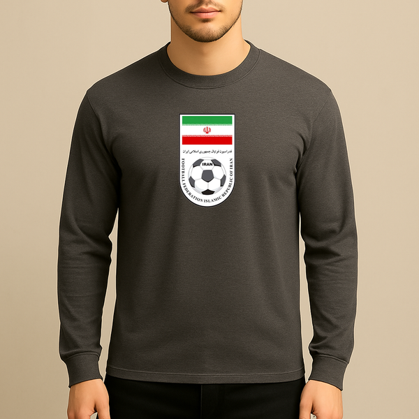 Men's Iran National Soccer Team Long Sleeve T-Shirt