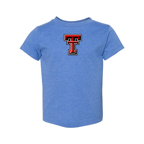 Texas Tech Red Raiders  BELLA  CANVAS Toddler Jersey Tee