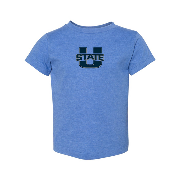 Utah State Aggies BELLA  CANVAS Toddler Jersey Tee