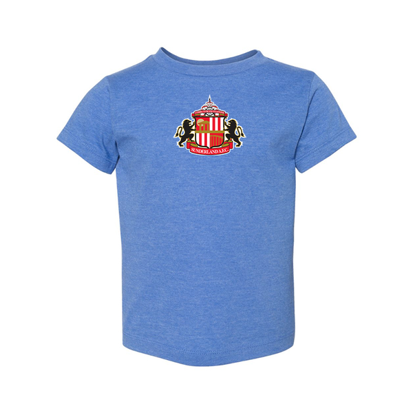 Sunderland AFC Soccer  BELLA  CANVAS Toddler Jersey Tee