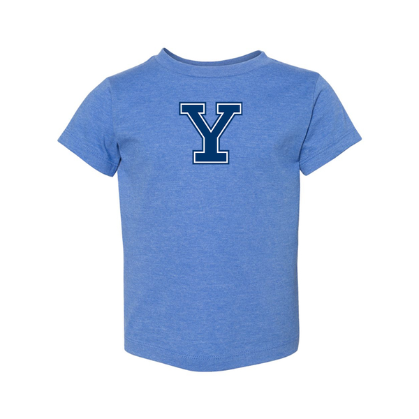 Yale Bulldogs BELLA  CANVAS Toddler Jersey Tee