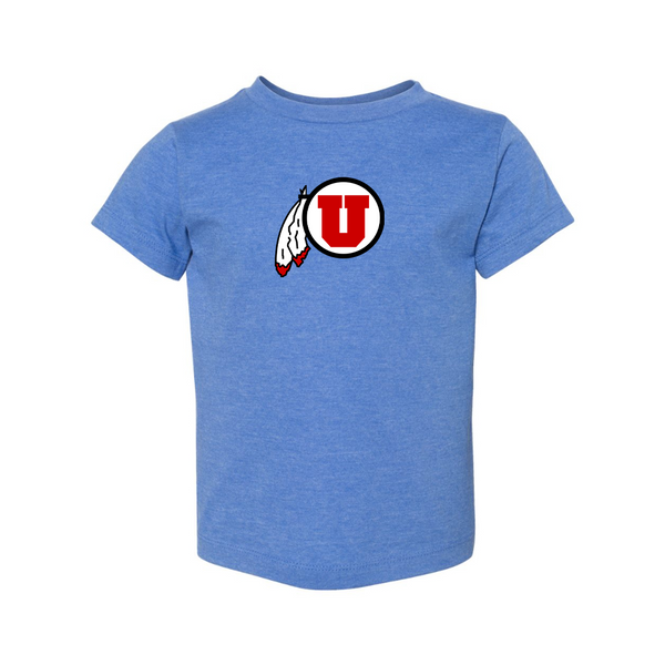 Utah Utes BELLA  CANVAS Toddler Jersey Tee