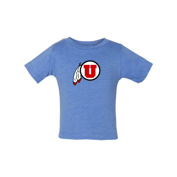 Utah Utes BELLA CANVAS Infant Jersey Tee