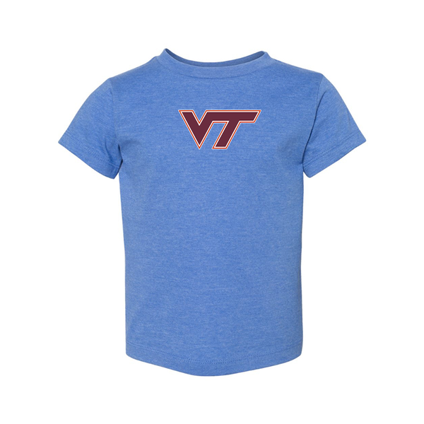 Virginia Tech Hokies BELLA  CANVAS Toddler Jersey Tee