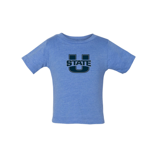 Utah State Aggies  BELLA CANVAS Infant Jersey Tee