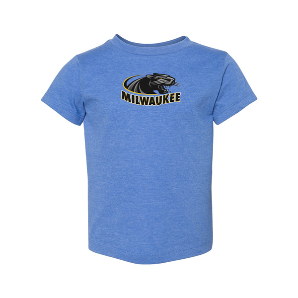 Wisconsin Milwaukee Panthers BELLA  CANVAS Toddler Jersey Tee