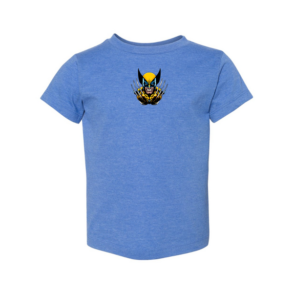Wolverine 2025 Art  BELLA  CANVAS Toddler Jersey Tee