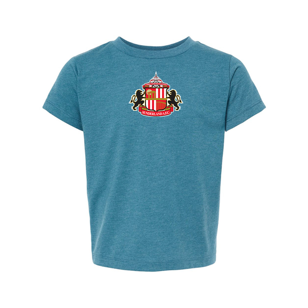Sunderland AFC Soccer  BELLA  CANVAS Toddler Jersey Tee