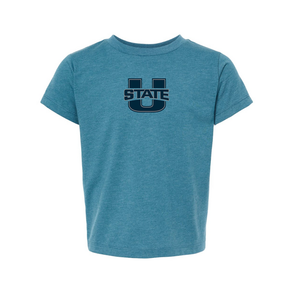 Utah State Aggies BELLA  CANVAS Toddler Jersey Tee