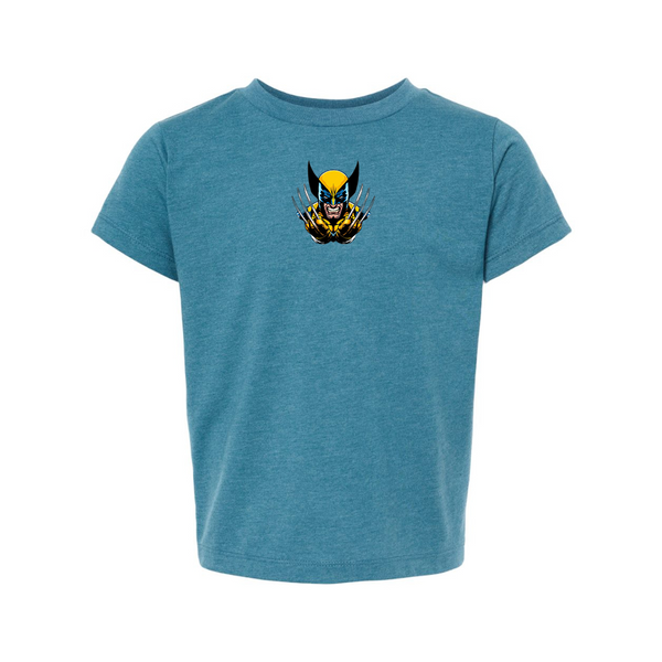 Wolverine 2025 Art  BELLA  CANVAS Toddler Jersey Tee