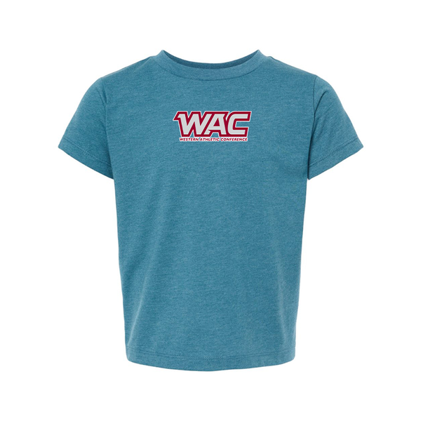 Western Athletic Conference BELLA  CANVAS Toddler Jersey Tee
