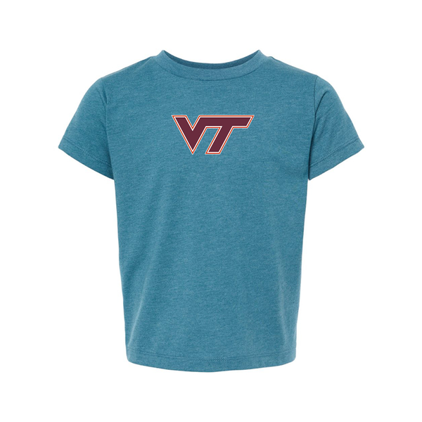 Virginia Tech Hokies BELLA  CANVAS Toddler Jersey Tee