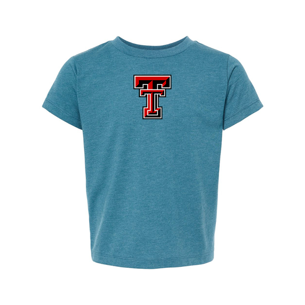 Texas Tech Red Raiders  BELLA  CANVAS Toddler Jersey Tee