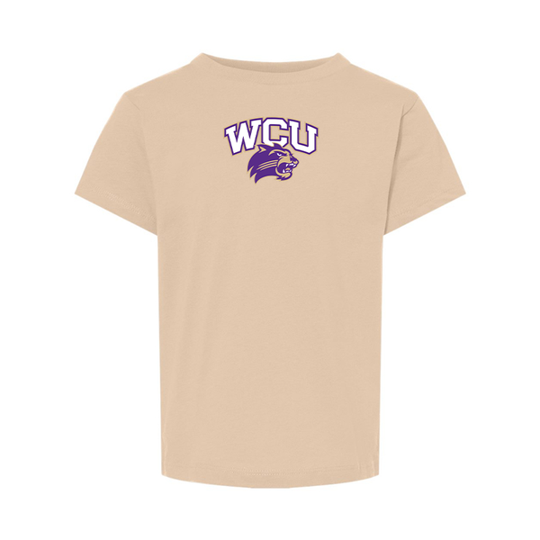 Western Carolina Catamounts BELLA  CANVAS Toddler Jersey Tee
