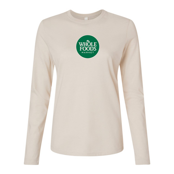 BELLA CANVAS Women’s Whole Foods Market Jersey Long Sleeve Tee