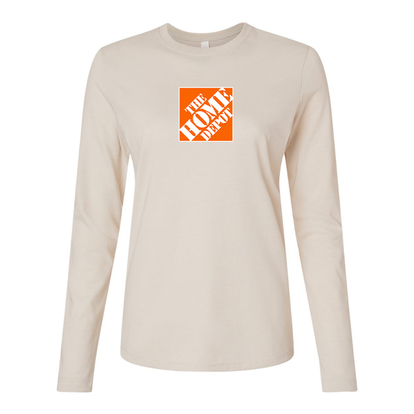 BELLA CANVAS Women’s The Home Depot Jersey Long Sleeve Tee