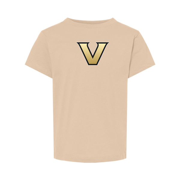 Vanderbilt Commodores BELLA  CANVAS Toddler Jersey Tee