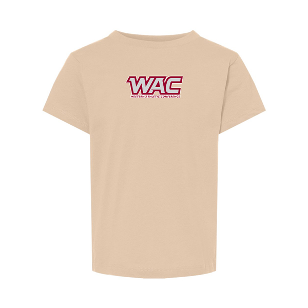 Western Athletic Conference BELLA  CANVAS Toddler Jersey Tee