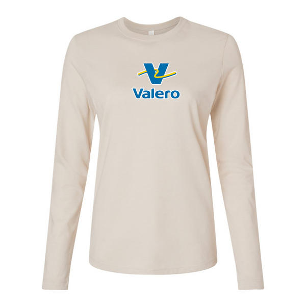 BELLA CANVAS Women’s Valero Gas Station Jersey Long Sleeve Tee