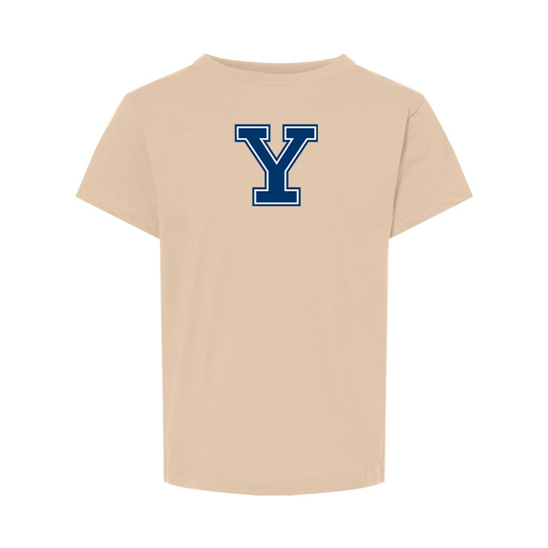 Yale Bulldogs BELLA  CANVAS Toddler Jersey Tee