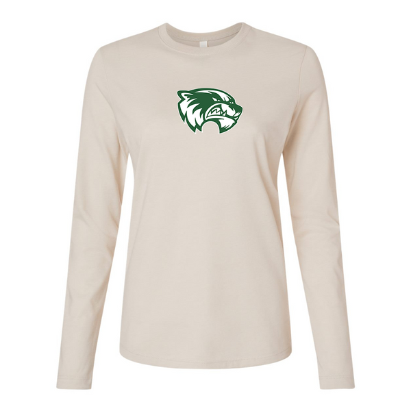 BELLA CANVAS Women’s Utah Valley Wolverines Jersey Long Sleeve Tee