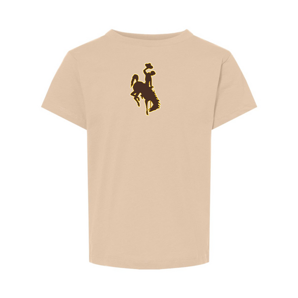 Wyoming Cowboys BELLA  CANVAS Toddler Jersey Tee