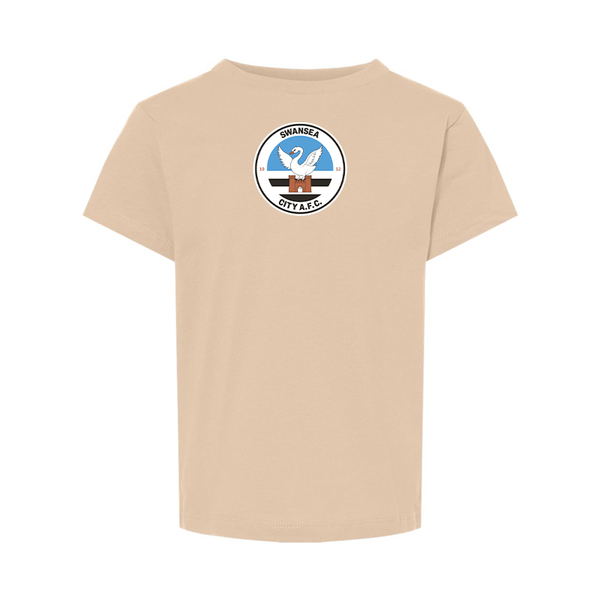 Swansea City Soccer BELLA  CANVAS Toddler Jersey Tee