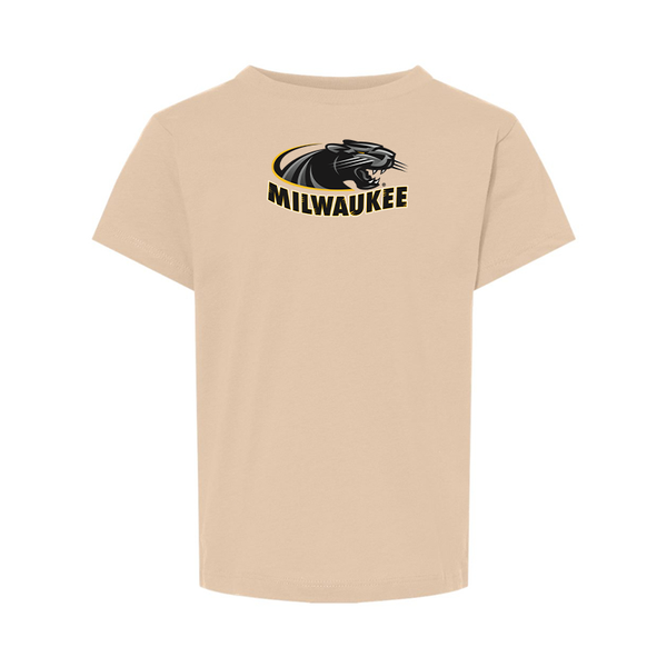 Wisconsin Milwaukee Panthers BELLA  CANVAS Toddler Jersey Tee