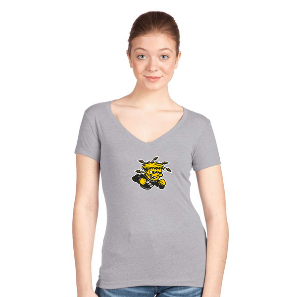 Women's Wichita State Shockers   Next Level V-Neck T-Shirt