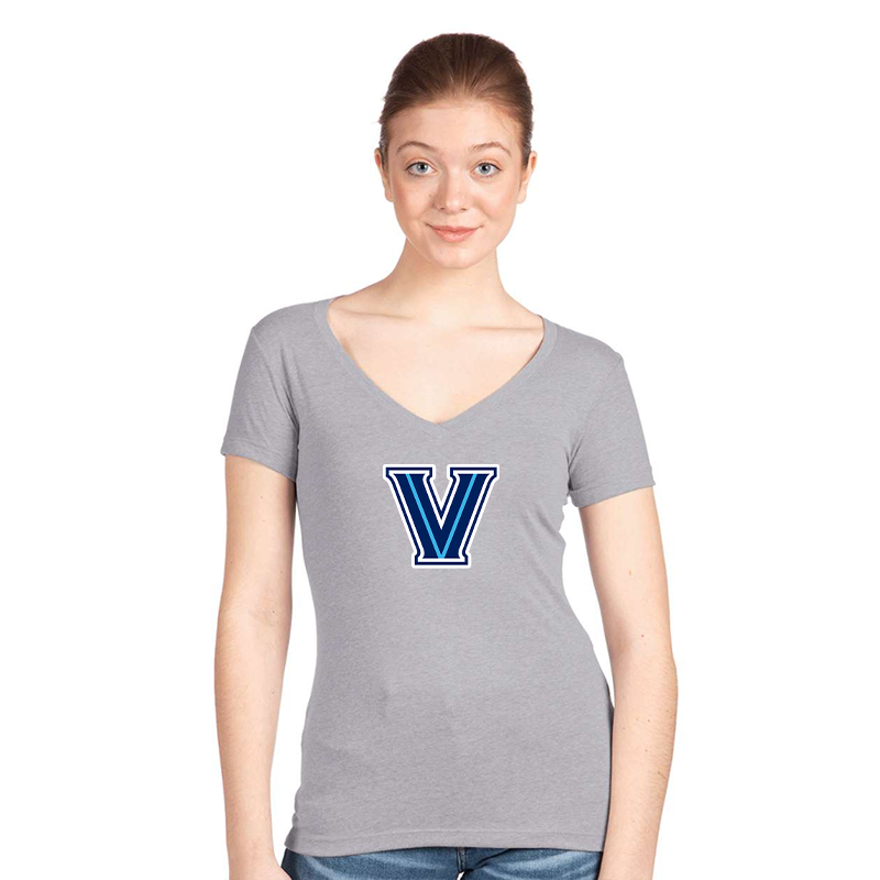 Women's Villanova Wildcats V-Neck T-Shirt
