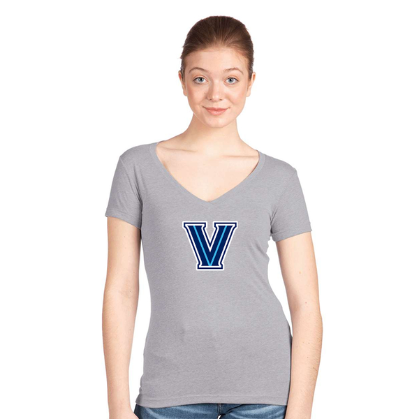 Women's Villanova Wildcats Next Level V-Neck T-Shirt