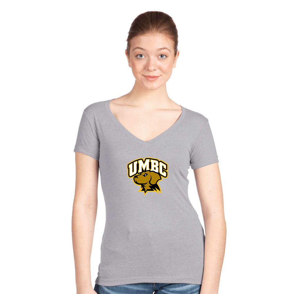 Women's UMBC Retrievers   V-Neck T-Shirt