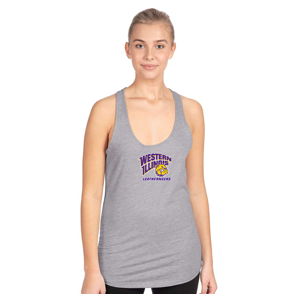 Women's Western Illinois Leathernecks Next Level Ideal Racerback Tank