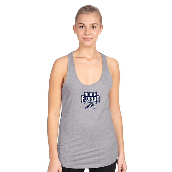 Women's  UNF Ospreys  Next Level Ideal Racerback Tank