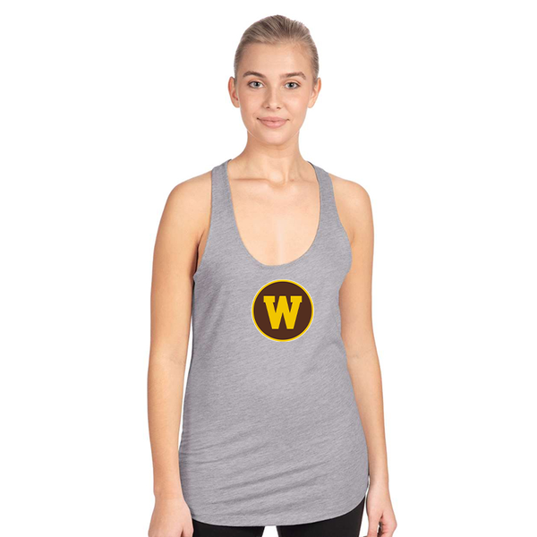 Women's  Western Michigan Broncos Next Level Ideal Racerback Tank