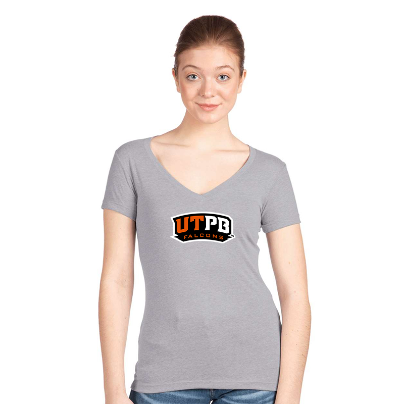Women's UTPB Falcons V-Neck T-Shirt