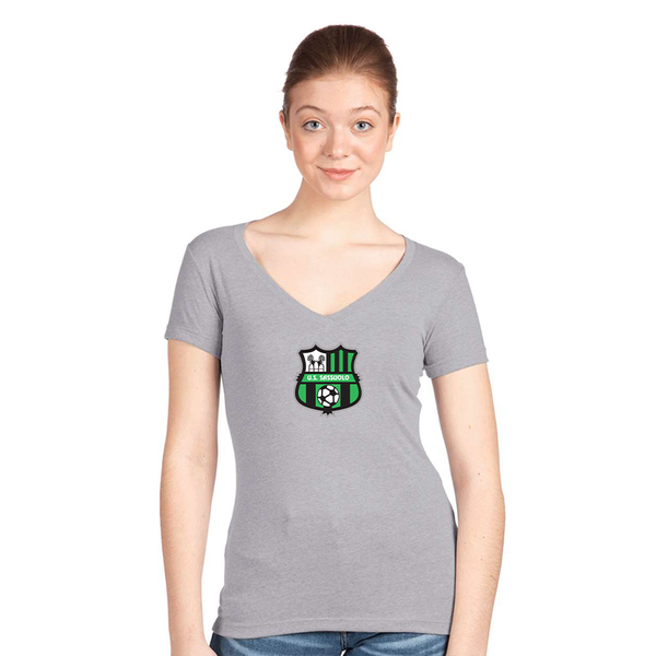 Women's U.S. Sassuolo Soccer Next Level V-Neck T-Shirt