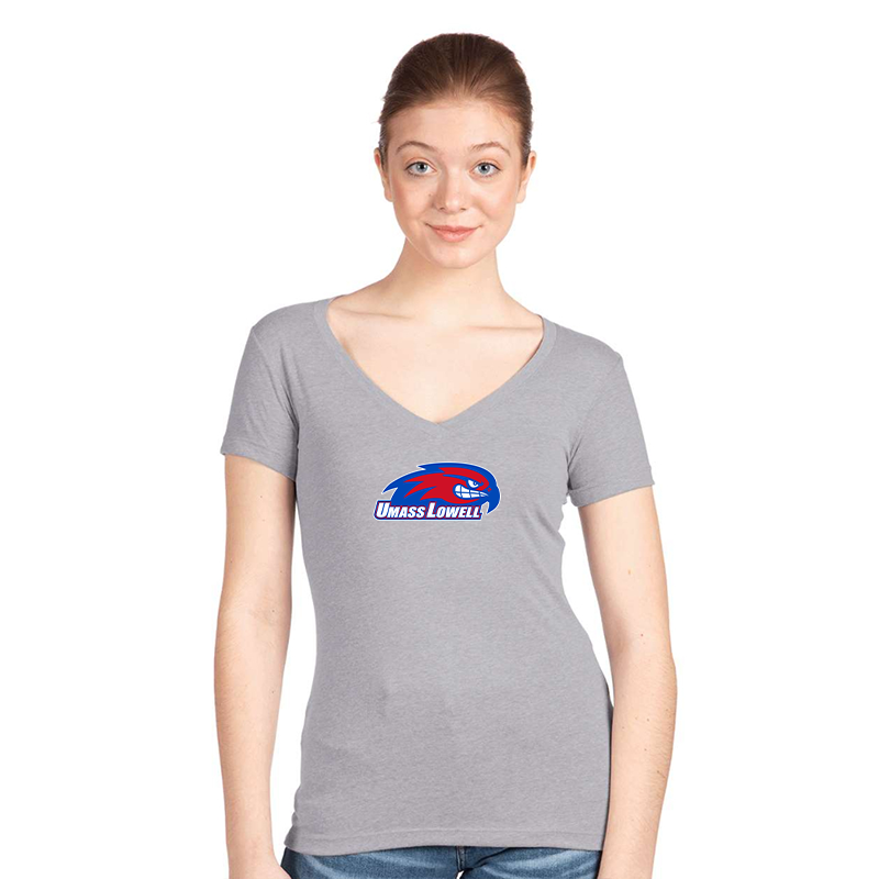 Women's UMass Lowell River Hawks V-Neck T-Shirt