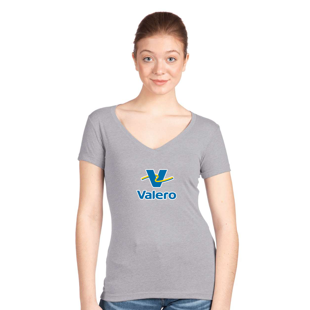 Women's Valero Gas Station V-Neck T-Shirt
